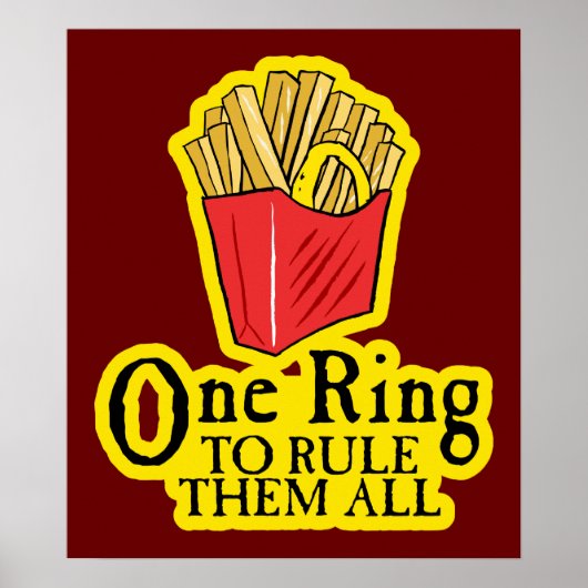 $24.95 één ring om hen al Poster te regeren (Voorkant)