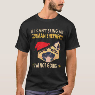 24 Als ik mijn Duitse herder niet kan meenemen, ga T-shirt