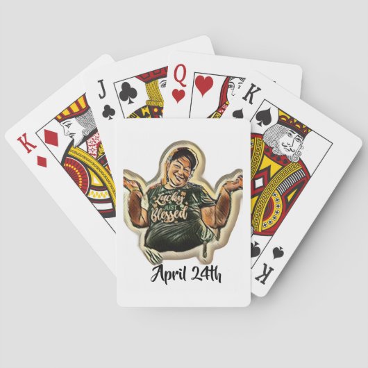24 april pokerkaarten (Achterkant)