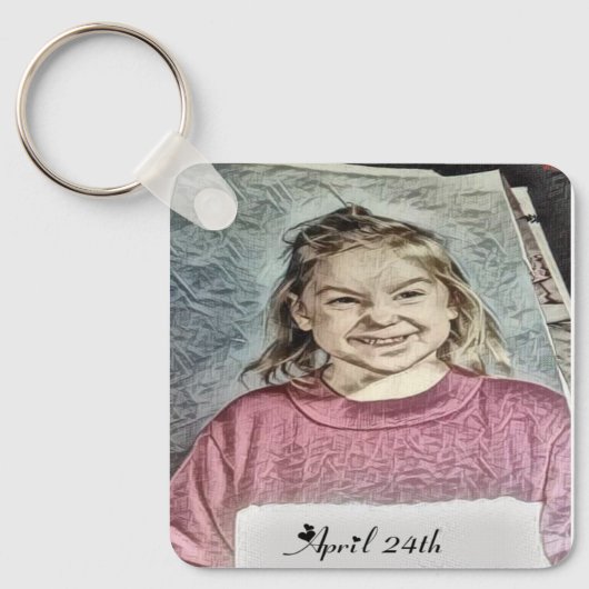 24 april sleutelhanger (Voorkant)