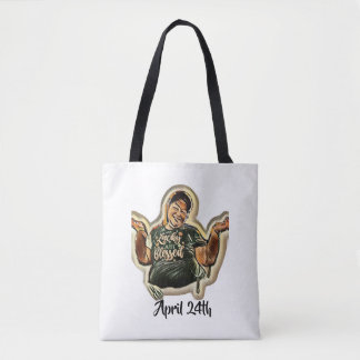 24 april tote bag