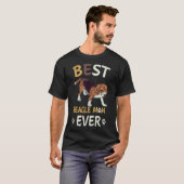 24 Beste Beagle Moeder Ever Beagle T-shirt (Voorkant volledig)