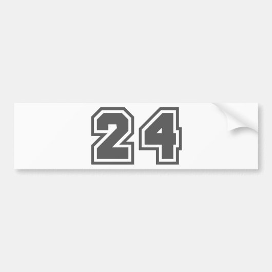 24 BUMPERSTICKER (Voorkant)