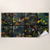 24 cats in one strandlaken (Voorkant)