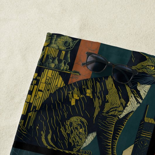 24 cats in one strandlaken (In situ)