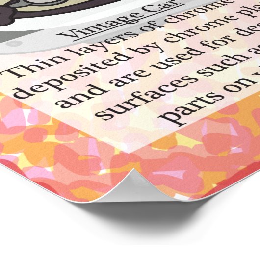 24. Chroom (Cr) Periodieke tabel van de elementen Poster (Hoek)