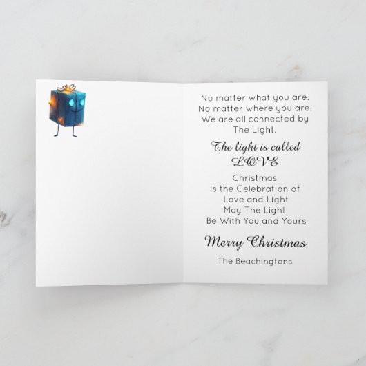 *~* 24  Cosmic Eyes That Shine With Love AP97   Bedankkaart (Binnen)