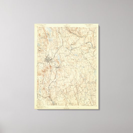 24 Danbury sheet Canvas Afdruk (Voorkant)