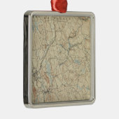24 Danbury sheet Metalen Ornament (Rechts)