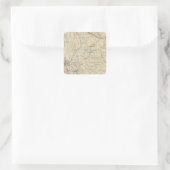 24 Danbury sheet Vierkante Sticker (Tas)
