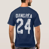 #24 Dandrea Berlin Bombers T-Shirt (Achterkant)
