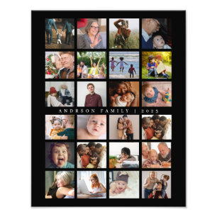 24 de Collage van het Malplaatje van de Foto met h Afdruk