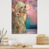 *~* 24 FD2 Fantasy Nouveau ETHERISCHE Droomachtig Poster (Keuken)