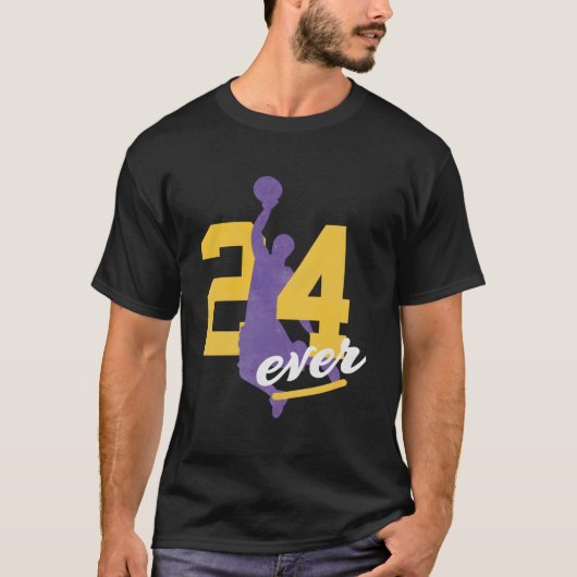 24 Forever - Basketballegende Live Forever Idol T T-shirt (Voorkant)