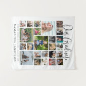 24 Foto Collage Afstudeer Welkom Wandkleed (Voorkant (horizontaal))