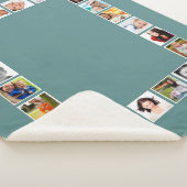 24 Foto DIY Persoonlijk collage Sherpa Deken (3/4)