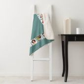 24 Foto DIY Persoonlijk collage Sherpa Deken (In situ)