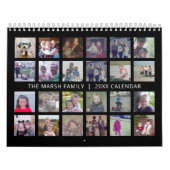 24 Fotocollage - 2 per maand - data notities doele Kalender (Hoes)