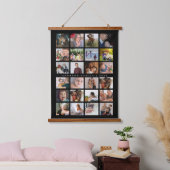 24 foto's familienaam hangend wandkleed (Slaapkamer)