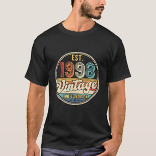 24 geboortedagen en 24e dag van BDmei 1998 T-shirt