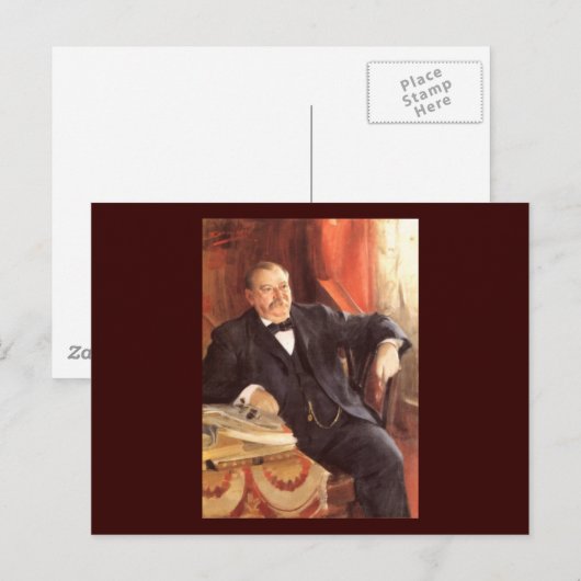 24 Grover Cleveland1 Briefkaart (Voorkant / Achterkant)