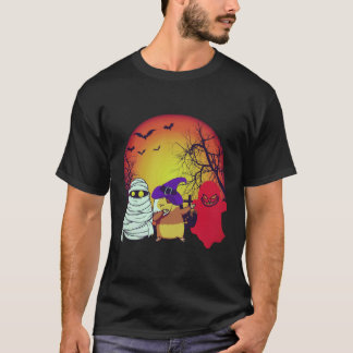 24 Guinese biggetjes Halloween pompoen T-shirt