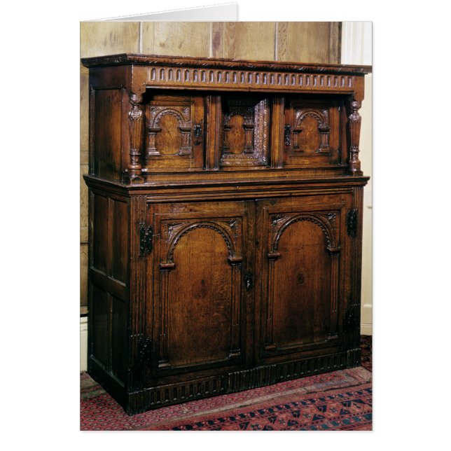 24:Hall cupboard, eak, c.1600 (Voorkant)