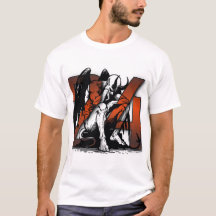 24 Hard Lines Graphic T-Shirt — Gevallen Demon