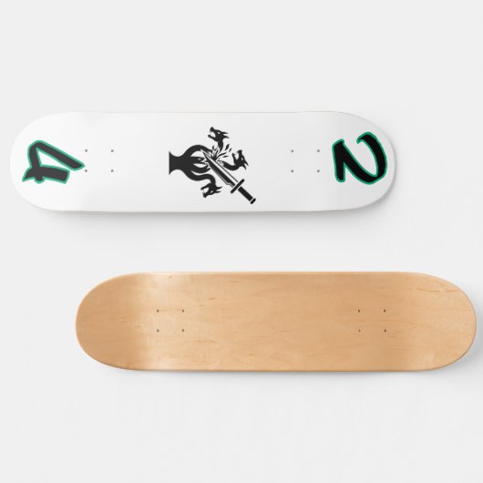 “24 Hard Lines” Hydra Deck – Conquer the Chaos Edi Persoonlijk Skateboard (Horizontaal)