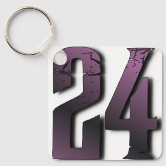 24 harde lijnen Sleutelhanger — noodnummer ontwerp