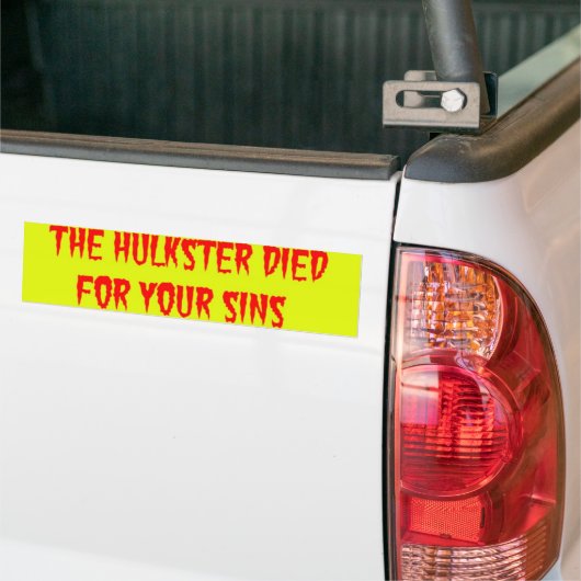 24-inch redder bumpersticker (Op Truck)