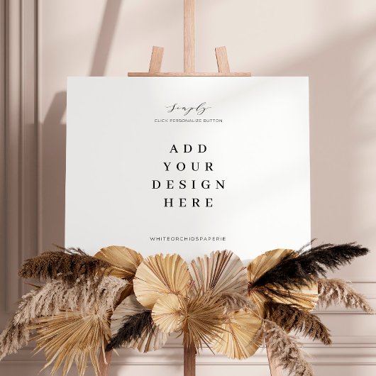 24-inch x18-inch Welkomstbord afdrukken Poster