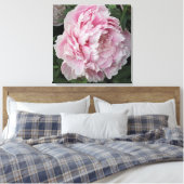 24-inch x24-inch roze pony canvas afdruk (Insitu (Slaapkamer))