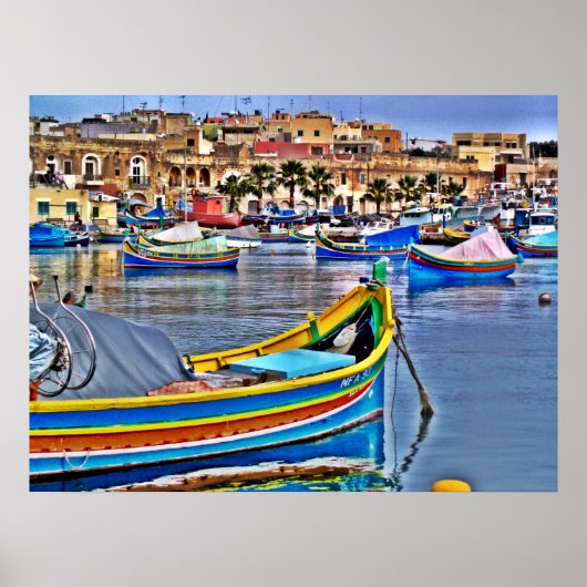 24-inch x 18-inch Poster (halfgloss) De wereld is  (Voorkant)