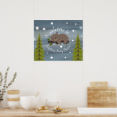 24-inch x 20-inch stijlvol Beer Baby shower Poster (Keuken)