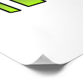 24-inch x 24-inch POSTER - LEVEND, LIMOEN, ZOUTEN, (Hoek)