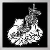 24-inch x 24-inch, Poster papier (matte) zwart (Voorkant)