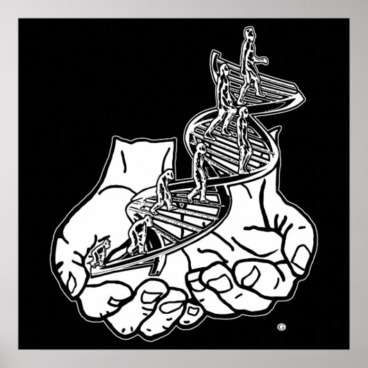 24-inch x 24-inch, Poster papier (matte) zwart (Voorkant)