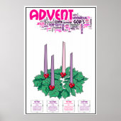 24-inch x 36-inch Advent Poster (Voorkant)