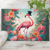 24 inch x 36 inch Welcome Door Mat Whimsical Flami