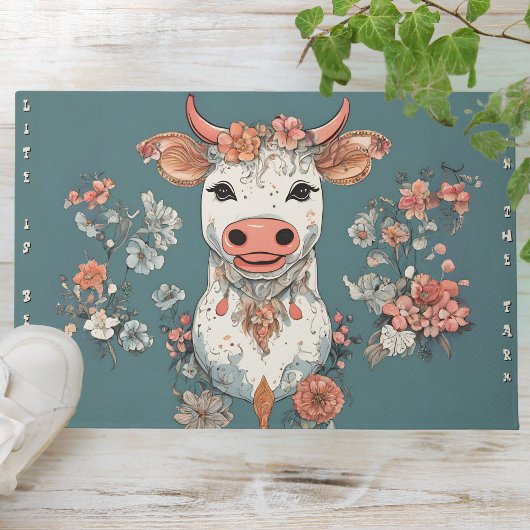 24 inch x 36 inch Welcome Mat/ Deurmat Whimsical K