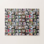 24 Instagram Foto collage - Foto's over de gehele  Legpuzzel (Horizontaal)
