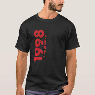 24 jaar oude Vintage van de geboorte, geboren in 1 T-shirt