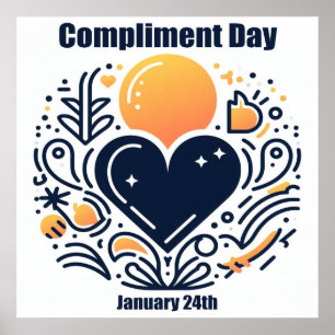 24 jan - Complimentdag Poster
