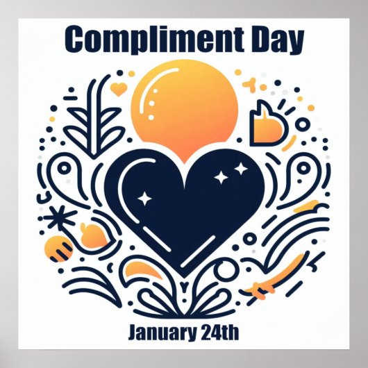 24 jan - Complimentdag Poster (Voorkant)