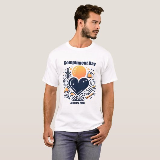 24 jan - Complimentdag T-shirt (Voorkant volledig)