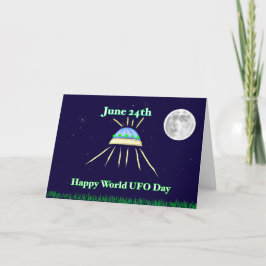24 juni is de Internationale UFO-dag Kaart