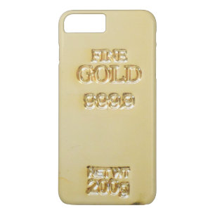 24 Karat Gold Bullion Bar iPhone 8/7 Plus Hoesje