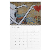 24 maanden Artistieke Graffitis in Wenen Oostenrij Kalender (Mar 2026)
