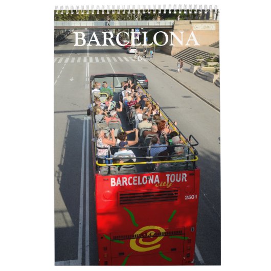 24 maanden Barcelona, Spanje Kalender (Hoes)